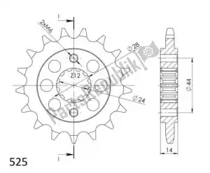 SUPERSPROX SU1137217 ktw avant 17t, 525 - La partie au fond