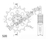 SU1138116, Supersprox, Ktw front 16t, 520    , New