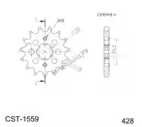 SU1155914, Supersprox, Ktw anteriore 14t, 428    , Nuovo