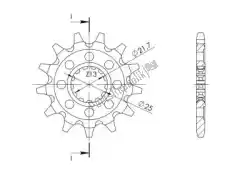 Here you can order the ktw front 12t, 520 from Supersprox, with part number SU1156512: