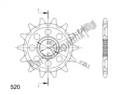 Here you can order the ktw front 13t, 520 from Supersprox, with part number SU1159013: