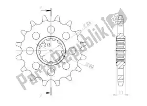 SUPERSPROX SU1159117 ktw anteriore 17t, 525 - Il fondo