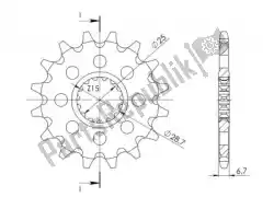 Here you can order the ktw front 15t, 520 from Supersprox, with part number SU1159215: