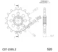 SU1159516, Supersprox, Ktw delantero 16t, 520    , Nuevo