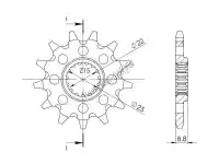 SU1190116, Supersprox, Ktw anteriore 16t, 520    , Nuovo