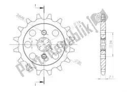 Qui puoi ordinare ktw anteriore 14t, 520 da Supersprox , con numero parte SU1190314: