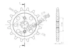 Here you can order the ktw front 15t, 520 from Supersprox, with part number SU1190315: