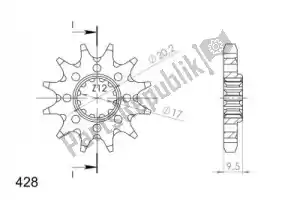 SUPERSPROX SU1190715 ktw front 15t - Bottom side