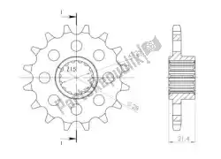 Here you can order the ktw front 15t, 525 from Supersprox, with part number SU1215015: