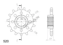 Here you can order the ktw front 14t, 520 from Supersprox, with part number SU1505414: