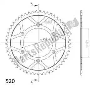 SUPERSPROX SU421050B ktw posteriore in acciaio 50t, nero, 520 - Il fondo