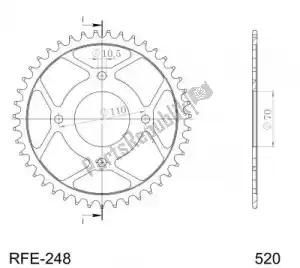 SUPERSPROX SU424844B ktw posteriore in acciaio 44t nero - Il fondo