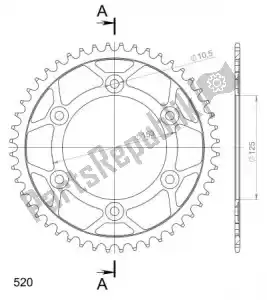 SUPERSPROX SU430148B ktw ty? stal 48t, czarny, 520 - Dół