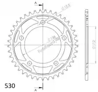 SU430241B, Supersprox, Ktw aço traseiro 41t, preto, 530    , Novo