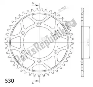 SUPERSPROX SU447945B ktw ty? stal 45t, czarny, 530 - Dół