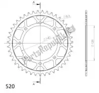 SU448743B, Supersprox, Ktw arrière acier 43t, noir, 520    , Nouveau