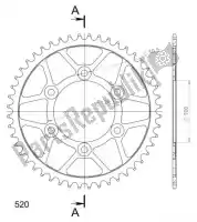 SU473548B, Supersprox, Ktw aço traseiro 48t, preto, 520    , Novo