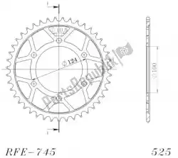Here you can order the ktw rear steel 43t, black, 525 from Supersprox, with part number SU474543B: