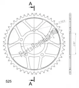 SUPERSPROX SU480748B ktw posteriore in acciaio 48t, nero, 525 - Il fondo