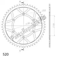 SU480851B, Supersprox, Ktw acier arrière 51t, noir, 520    , Nouveau