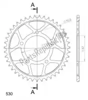 SU482943B, Supersprox, Ktw aço traseiro 43t, preto, 530    , Novo