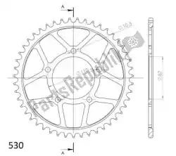 Here you can order the ktw rear steel 47t, black, 530 from Supersprox, with part number SU482947B: