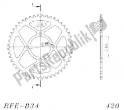 Qui puoi ordinare ktw posteriore acciaio 48t, nero, 420 da Supersprox , con numero parte SU483448B: