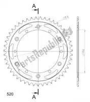 SU485347B, Supersprox, Ktw ty? stal 47t, czarny, 520    , Nowy