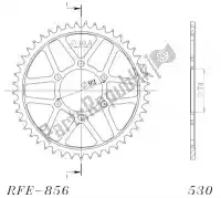 SU485645B, Supersprox, Ktw rear steel 45t, black    , Nieuw