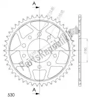 SU4133446B, Supersprox, Ktw arrière acier 46t, noir, 530    , Nouveau