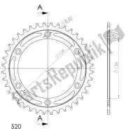 SU4151241B, Supersprox, Ktw ty? stal 41t, czarny, 520    , Nowy