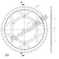 SU4151251B, Supersprox, Ktw posteriore acciaio 51t, nero, 520    , Nuovo