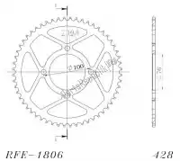 SU4180656B, Supersprox, Ktw posteriore acciaio 56t nero    , Nuovo