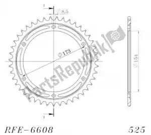 SUPERSPROX SU4660843B ktw ty? stalowy 43t, czarny, 525 - Dół