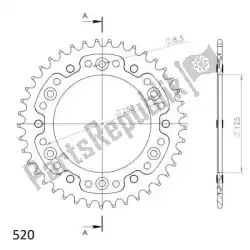 Qui puoi ordinare ktw posteriore alu 41t, rosso, 520 da Supersprox , con numero parte SU221041R: