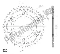 SU621046B, Supersprox, Ktw rear stealth 46t, black, 520    , New