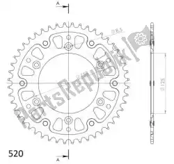 Qui puoi ordinare ktw posteriore alu 48t, argento, 520 da Supersprox , con numero parte SU221048S: