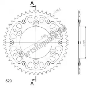 SUPERSPROX SU630148R ktw ty? stealth 48t, czerwony, 520 - Dół