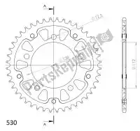 SU230242B, Supersprox, Ktw ty? alu 42t, czarny, 530    , Nowy