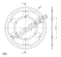 SU246053B, Supersprox, Ktw ty? alu 53t, czarny, 520    , Nowy