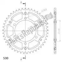 SU647943S, Supersprox, Ktw traseira furtiva 43t, prata, 530    , Novo