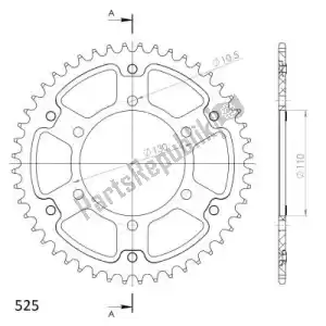 SUPERSPROX SU648045S ktw ty? stealth 45t, srebrny, 525 - Dół