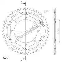 SU648744G, Supersprox, Ktw posteriore stealth 44t, oro, 520    , Nuovo