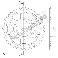 SU648838G, Supersprox, Ktw posteriore stealth 38t, oro, 530    , Nuovo