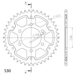 Qui puoi ordinare ktw posteriore stealth 42t, nero, 530 da Supersprox , con numero parte SU648842B: