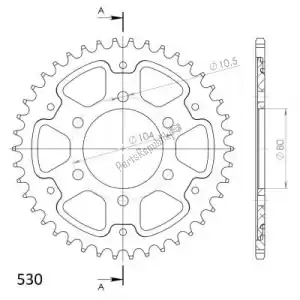 SUPERSPROX SU648842G ktw ty? stealth 42t, z?oty, 530 - Dół