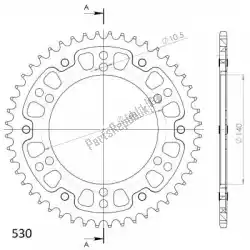 Qui puoi ordinare ktw posteriore stealth 48t, oro, 530 da Supersprox , con numero parte SU650248G: