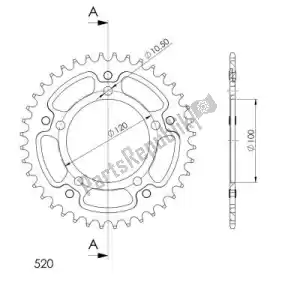 SUPERSPROX SU670340G ktw ty? stealth 40t, z?oty, 520 - Dół