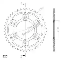 Qui puoi ordinare ktw posteriore stealth 45t, oro, 520 da Supersprox , con numero parte SU673545G: