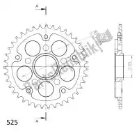 SU673638G, Supersprox, Ktw rear stealth 38t, gold, 525    , Nieuw